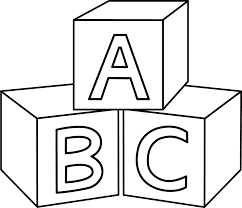 Teach your child how to identify colors and numbers and stay within the lines. Blocks Coloring Pages Coloring Home