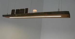 Led Lampe Hangeleuchte Holz Antik Balken Hangelampe Antikbalkenleuchte