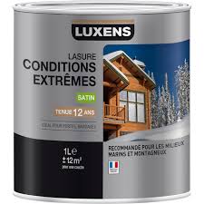 Lasure Luxens Conditions Extremes 1 L Incolore Lasure Chene Clair Acajou