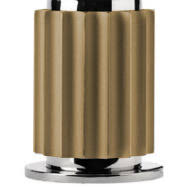 Flos taccia small table lamp in silver by achille & pier giacomo castiglioni. Lampada Taccia Flos