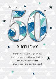 Maybe you would like to learn more about one of these? Male Happy 50th Birthday Greeting Card Second Nature Just To Say Cards Ebay