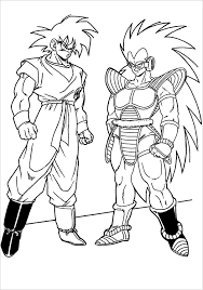 Dragon ball z coloring page goku. Dragon Ball Z Coloring Pages Coloringbay