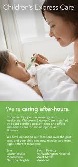 Childrena S Express Care Express Care Pediatric Specialties Childrens Hospital