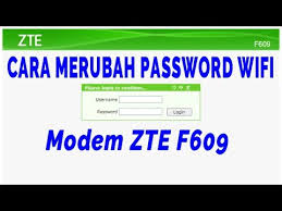 Pihak teknisi indihome akan membantu konfigurasi pengaturan modem, mulai setting nama wifi. Cara Merubah Atau Mengganti Password Wifi Zte F609 Youtube
