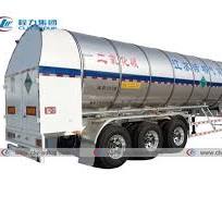 China 29.6M3 26Tons Liquid Carbon Dioxide Tank Trailer ...