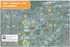 The full nyc subway map with all recent line changes, station updates and route changes. Bus Rapid Transit Brt Sunway Line Property Malaysia