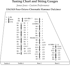 James Jones Custom 3 16 18 8 Hammered Dulcimer