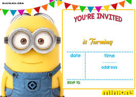 Our party invitation template blank library includes layouts for thank you cards, holiday cards, christmas cards, valentine's cards and more.send your best wishes when you create your own personalized greeting cards with one of our free greeting card design templates. Free Printable Minion Birthday Party Invitations Ideas Template Download Hundreds Free Printable Birthday Invitation Templates