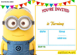 Grab the attention of people through our birthday party invitation card maker app. Free Printable Minion Birthday Party Invitations Ideas Template Download Hundreds Free Printable Birthday Invitation Templates