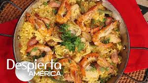 ¿cuál es la paella valenciana auténtica y tradicional ? Receta De Paella Valenciana En Solo 5 Pasos Cocineros Latinos Youtube