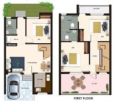 20 Feet By 45 Feet House Map Decorchamp House Plans Duplex House Design 20x30 House Plans