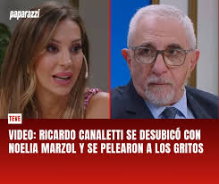 MUY INCÓMODO 😳😡 La bailarina y el periodista se trenzaron en un tenso  episodio que fue escalando en agresividad y acusaciones cruzadas. 🔗Reviví  este momento en nuestra web:  https://www.paparazzi.com.ar/teve/video-ricardo-canaletti-se-desubico-con  ...