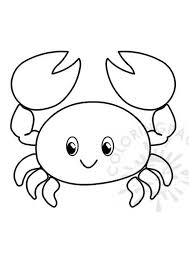 Free printable crab coloring pages. Coloring Pages Small Crab Coloring Pages