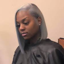Ash Grey Bob Wig Frontal Lace 100 Virgin Human Hair Www Hotbeautyhair Com Short Hair Styles Wig Hairstyles Human Hair Wigs