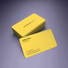 Download Rounded Corner Business Card Mockup Business Card Mock Up Innovative Business Cards Business Cards