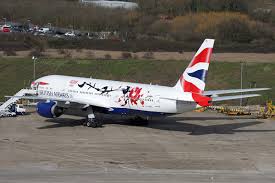 Japan airlines did something similar for this year's games. British Airways Unveils Its Great Festival Of Creativity In Shanghai Special Livery On G Ymml World Airline News