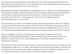 Da bei uns der einstieg ins fsj flexibel ist, haben wir keine bewerbungstermine und keine bewerbungsfristen. Fsj Freiwilliges Soziales Jahr Im Sport Am Dog Domgymnasium Verden