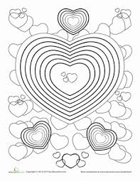 From simple and easy positive messages images to elaborate adult designs, we have all of the best printable listen to your heart coloring pages. Kindergarten Holidays Seasons Worksheets Hearts Coloring Page Heart Coloring Pages Valentines Day Coloring Page Love Coloring Pages