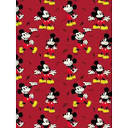 Mickey Mouse Plush Throw 45" x 60" Fleece Blanket by Disney | eBay