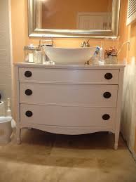 My Diy Bathroom Vanity Redo I Found The Faucet And Sink In Amazon And The Dresser At An Estate S Diy Bathroom Vanity Diy Bathroom Design Bathroom Vanity Redo