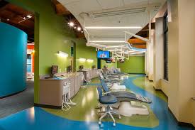 View The Fun Filled Atmosphere Of Tiny Teeth Pediatric Dentistry Pediatric Dental Office Dental Office Design Dental Office