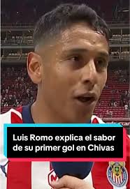 Luis Romo y su primer gol con Chivas