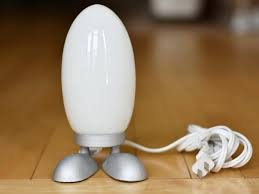 Ikea Egg Lamp Vintage White Glass Dino Egg Lamp With Silver Feet Egg Shape Ikea Novelty Lamp Night Lamp Retro White Table Lamp White Glass White Vintage Red Lamp