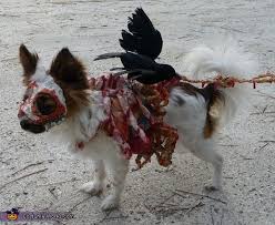 Halloween Road Kill Zombie Dog Dog Halloween Costumes Funny Dog Zombie Costume Dog Halloween Costumes