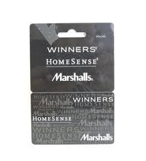 Homesense Winners Marshalls Usa Red & Black #600176 Rare Collectible Gift  Card | Ebay