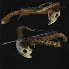 Crossbow Fantasy 3d Model Max Cgtrader Com Arbalet Oruzhie Ognestrelnoe Oruzhie