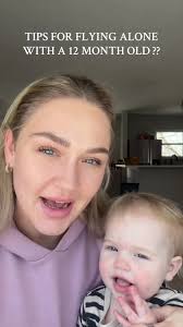 Traveling Alone with A 12 Month Old