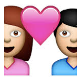 Couple With Heart Emoji Cute Love Gif Emoji Emoji Wallpaper