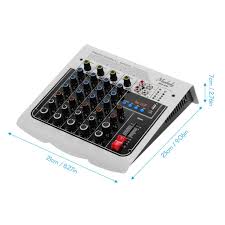 It's the ideal place for the most sophisticated equipment! Buy Muslady Mix 400 Professional 6 Channel Audio Mixer Mixing Console 3 Band Eq With Reverb Delay At Affordable Prices Free Shipping Real Reviews With Photos Joom