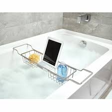 Bamboo wood bath tub rack bathroom shelf tidy tray storage caddy organiser gift. Best Bath Caddy Tray Real Women Reviews 2021