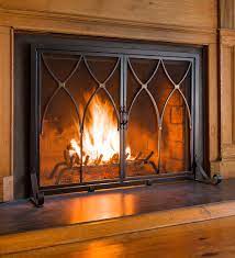 Winchester Fireplace Screen With Doors