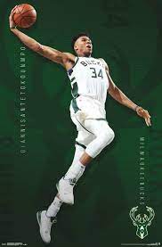 If you're on your feet the minute the game tips off, then milwaukee bucks fathead wall decals and other graphics provide the ultimate expression of nba fan pride. Giannis Antetokounmpo Powerslam Milwaukee Bucks Nba Wall Poster In Stock Ebay