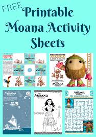Spanning from the original disney movies to recent disney hits, these questions stretch across many years and are perfect for playing with the whole family. Free Printable Moana Activity Sheets And Coloring Pages Clever Housewife