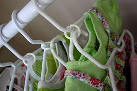 Great for bedspreads, blankets, comforters and draperies. Use Plastic Rings Split Rings Drapery Hardware To Connect Two Hangers To Make An Outfit Hanger Clothes Hanger Storage Kids Closet Organization Hanger Diy