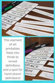Complete Collection Of Elements Of Art Resources The Kitchen Table Classroom Elements Of Art Classroom Art Projects Art Lessons Elementary