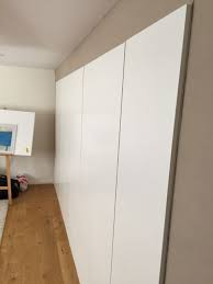 Built In Pax Using Dry Wall Technique Ikea Pax Ikea Pax Closet Wall Closet