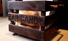 Learn how to build a custom sideboard with wine storage for your dining room! Making A Steampunk Vinyl Record Storage Crate Gosforth Handyman
