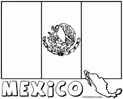 Mexico Flag Coloring Page Inspirational Mexican Flag Coloring Pages Flag Coloring Pages Flag Printable Printable Coloring Pages