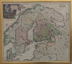 Seterra finns även som app för. Antik Graverad Karta Over Sverige Norge Och Danmark Av Justus Danckerts Bocker Kartor Handskrifter Auctionet