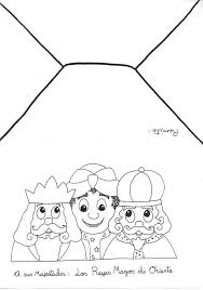 Carta Reyes Magos Para Colorear