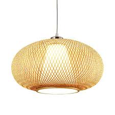 Amazon Com Cgjdzmd Bamboo Restaurant Decor Droplight Pendant Lamp Light Antique Loft Wic Pendant Light Fixtures Hanging Ceiling Lamps Lantern Pendant Lighting