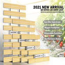 The sunraise 1000w led grow light is a great light if you're looking for a decent light in your indoor 4×4 grow tent. Led Grow Light Sunraise Qb2000 3x3ft 4x4ft Dimmable Led Grow Lights With Ir High Ppfd Upgraded Full Spectrum Led Growing Lamp With 648pcs Leds Commercial Grow Lights With Size 22 6 X22 6 Pricepulse