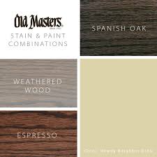 Summer Paint Stain Combos For Your Home Wood Stain Colors Stain Colors Paint Combinations