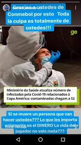 Jun 16, 2021 · medios bolivianos dijeron que moreno martins podría recibir una suspensión por un número determinado de partidos o por un tiempo determinado menor a 24 meses, y una multa de entre 100 y 50.000. Copa America 2021 Marcelo Martins Y Sus Duras Palabras A La Conmebol La Vida Del Jugador No Vale Nada Nczd Futbol Internacional Depor