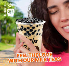 Milk tea beside brgy hall