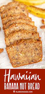 Hawaiian Banana Nut Bread Banana Nut Bread Recipe Nut Bread Recipe Banana Bread Recipes